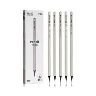 Imagem de Lápis De Grafite Preto HB 2B 10 Unidades Para Escritório E Material Es