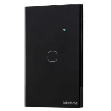 Imagem de Interruptor Smart Intelbras Wi-fi Touch Preto Ews 1001 - Bivolt