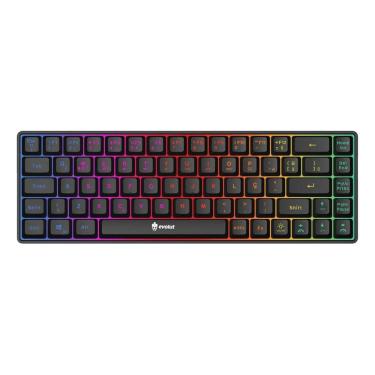 Imagem de Teclado Gamer Eg211 Fay 60% Rgb Português