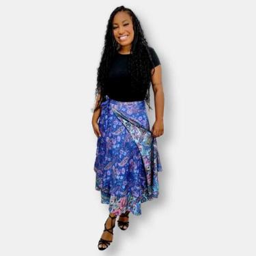 Imagem de Saia Longa Indiano Envelope Dupla Face: Várias Formas De Uso - Sarat M