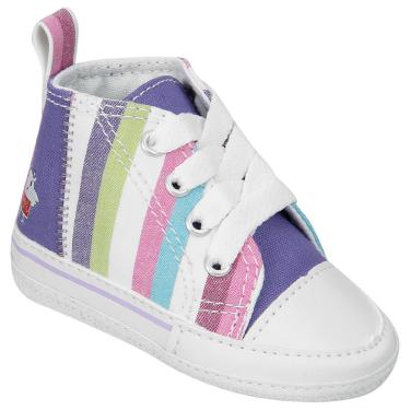 Imagem de Tênis Infantil Cano Médio Converse All Star First Star Print Quilt Hi-Feminino