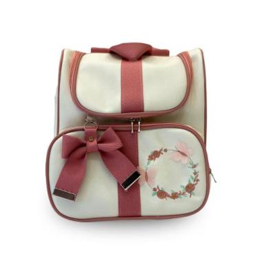 Imagem de Mochila Multiuso Maternidade Luxo Menino/Menina - FJ Baby, Rosé