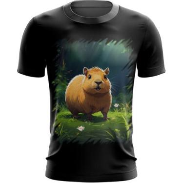 Imagem de Camiseta Dryfit Capivara do Bem Animalzinho 15 - Kasubeck Store®, GG