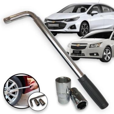 Imagem de Chave De Roda L Extensível Telescópica Chevrolet Cruze Todos - Tech On