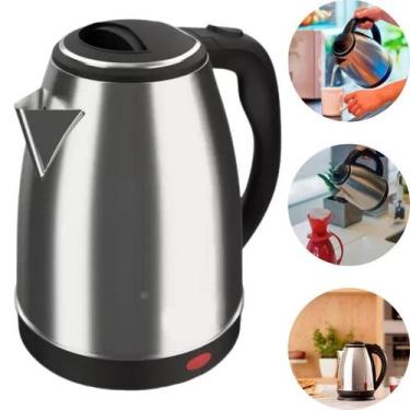 Imagem de Chaleira Elétrica Térmica Jarra Bule Aço Inox 2 Litros Café e Chá 127V