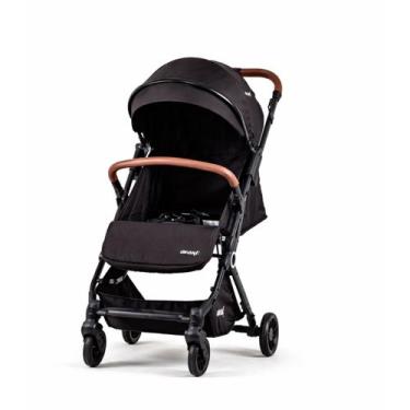 Imagem de Carrinho De Bebê Avanti Din Ultracompacto Preto Fechamento com uma Mão