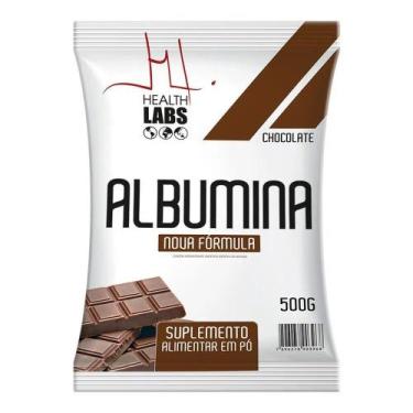 Imagem de Albumina Health Labs Chocolate 500g