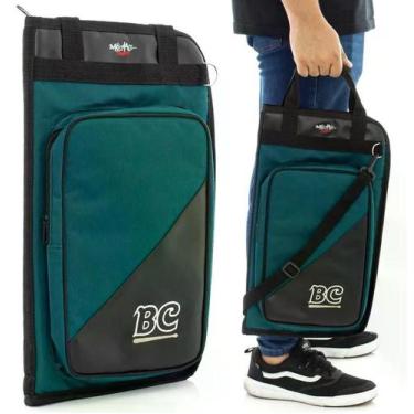 Imagem de Bag de Baquetas BC Batera Clube Signature Wake Make Deep Blue grande e