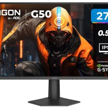 Imagem de Monitor Gamer Aoc Agon G50 27" Full Hd Ips 144hz 0,5ms G-sync HDMI/displayport - 27g50f/57
