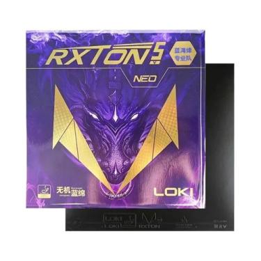 Imagem de Borracha de Tênis de Mesa LOKI RXTON 5 NEO com Espuma Azul de Alta Den