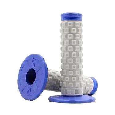 Imagem de Manoplas De Borracha Para Guidão De Moto Off-Road 7/8'' Com Acelerador