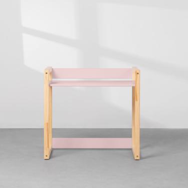Imagem de Escrivaninha Infantil Noah Natural - Rosa Fosco