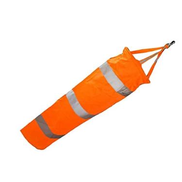 Imagem de 80 cm poliéster 80 cm meia de vento de aeroporto 30 polegadas longa ao ar livre com ilhós de cintos refletivos