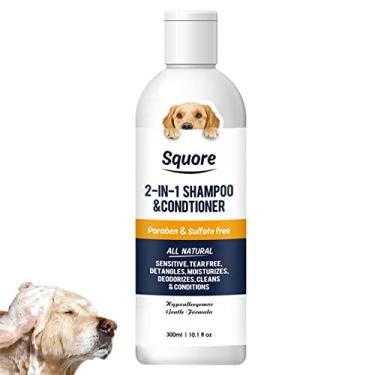 Imagem de Shampoo Pet para Cães | Shampoo e Condicionador 2 em 1 para Cães - Shampoo Hidratante para Pele Sensível para Cães, Shampoo PH Balanceado, Sabonete para Cães para Pele