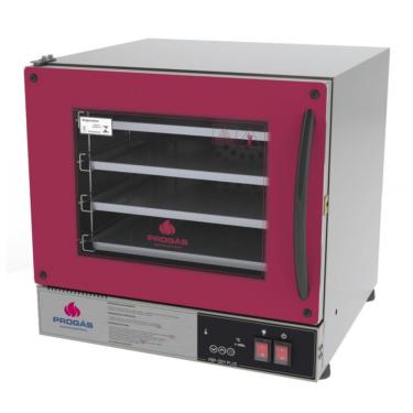 Imagem de Forno Turbo Eletrico Digital Fast Oven Prp-004 Plus Vermelho 127V - Progas