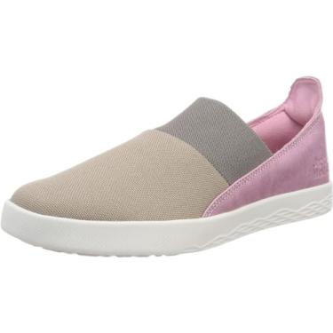 Imagem de Jack Wolfskin Mocassim feminino Auckland baixo casual de lona, sem cadarço, Moon Rock, EUA feminino, Pedra da lua, 8,5