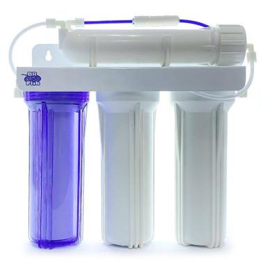 Imagem de Filtro Osmose Reversa E Deionizador 75Gpd Aquario Completo