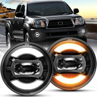 Imagem de AUDEXEN Faróis de neblina LED 60W 200% mais brilhantes compatíveis com Tacoma 2005-2011, farol de neblina para Solara 2004-2006, luz de condução para Tundra 2007-2013, luzes de passagem para sequóia 2008-2015, 2 peças