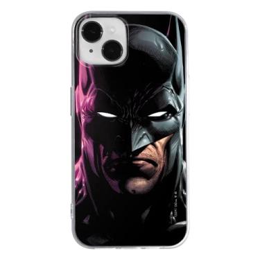 Imagem de ERT GROUP Capa de celular para Apple iPhone 14 Plus original e oficialmente licenciado DC Pattern Batman 070 perfeitamente ajustada à forma da capa de celular feita de TPU