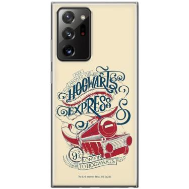 Imagem de ERT GROUP Capa de celular para Samsung Galaxy Note 20 Ultra original e oficialmente licenciada padrão Harry Potter Hogwart Express 001 adaptada à forma do celular, capa feita de TPU