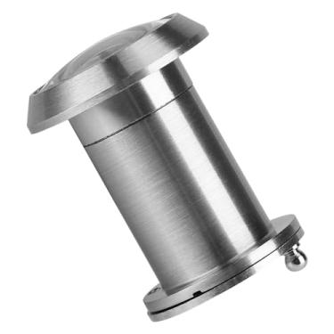 Imagem de Visor de Porta Grande Angular de, Visor de Vidro óptico de Segurança Doméstica, ângulo de 220 Graus para Portas de 35-60 Mm (Prata)