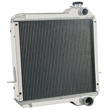 Imagem de KUNTAUTOS Radiador de alumínio para retroescavadeira 570 580L 580SSL 590SL 4300 P85 234876A1 234876A2
