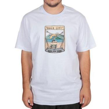 Imagem de Camiseta Rock City Skate Mountain Branco-Unissex