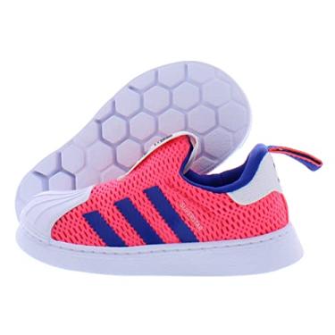 Imagem de adidas Tênis feminino Superstar 360, Rosa/azul-rosa, 6.5 Toddler