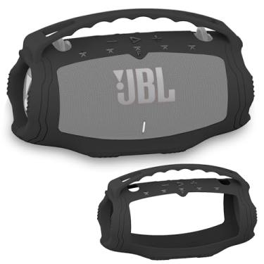 Imagem de XEGIMOR Capa de silicone para alto-falante Bluetooth portátil JBL Xtreme 4, proteção macia e flexível para transporte e proteção do alto-falante JBL Xtreme 4