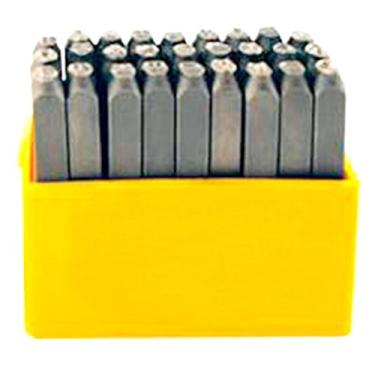 Imagem de Jogo de Punção tipo Alfabeto 5mm com 27 Peças-ROCAST-600016