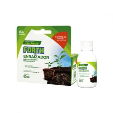 Imagem de Fertilizante Orgânico Enraizador Concentrado Forth 60ml - Forth Jardim