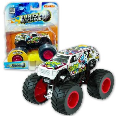Imagem de Carrinho Furious Machine Monster Truck 1:64 Big Foot Cry P - Soft