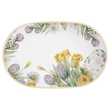 Imagem de Travessa Easter Colors 34 Cm Em Cerâmica Alleanza - Alleanza Cerâmica
