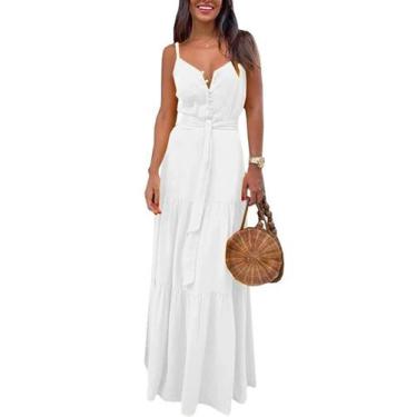 Imagem de Vestido Longo Camadas 3 Marias Decote Casual Festa Casamento Convidada