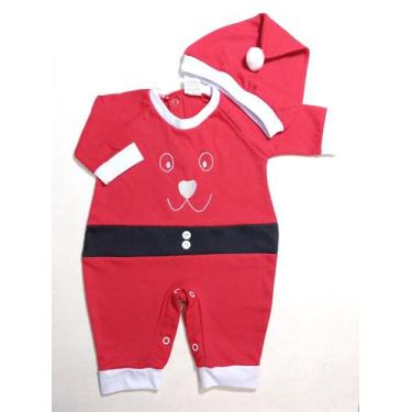 Imagem de Macacão Bebê - Natal - Tema Natalino - Tamanho RN / P / M / G - Nethun
