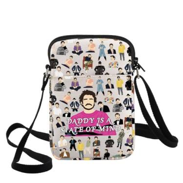 Imagem de G2TUP Bolsa tiracolo Pedro Fans Gift Daddy Is A State Of Mind Pedro Travel Shoulder Bag Pedro Merch, Daddy is a State Cb