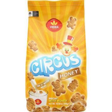 Imagem de Biscoitos Português Circus Honey Bonecos 300 gr  Vieira