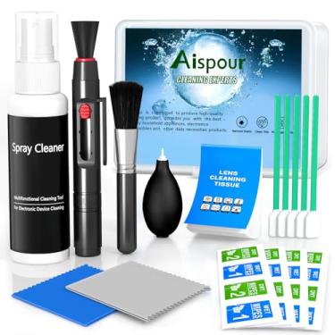Imagem de Aispour Kit de Limpeza de Lente de Câmera, Kit de Limpeza de Câmera 10 Em 1, Limpador de Lente de Câmera e Acessórios de Câmera, Inclui Kit de Limpeza de Lente/Limpador de Lente/Caneta de Limpeza de L