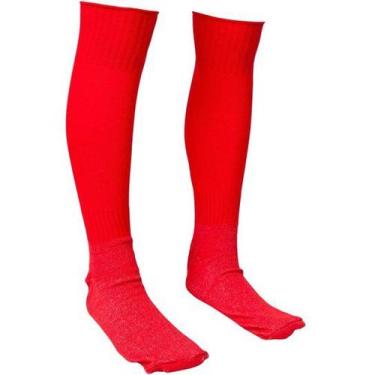 Imagem de Meiao kanxa futebol pro vermelho masculino, UN