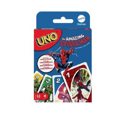 Imagem de Jogo Uno Marvel Spider Man HXY08 - Mattel