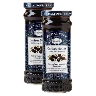 Imagem de Kit 2 geléia premium st. dalfour sabor cereja - 248g