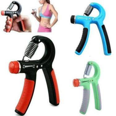 Imagem de Handgrip Mão Ajustável 60kg Contador Fisioterapia Academia - Home Good