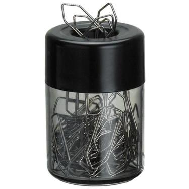 Imagem de Acessório para Mesa Porta CLIPS Magnético FUMÊ/PRETO - Acrimet