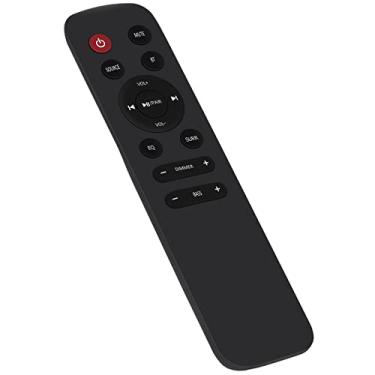 Imagem de AIDITIYMI O controle remoto de substituição EN512A5H funciona para o sistema de alto-falante Hisense HS512 5.1.2CH 5.1.2 Channel Soundbar Sound Bar