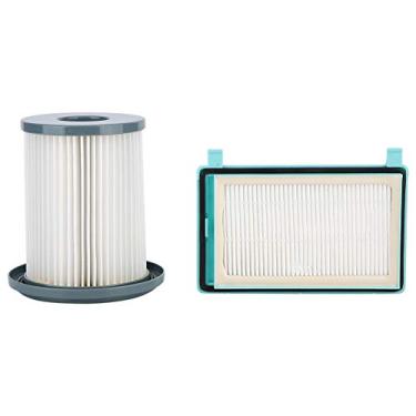 Imagem de Kit de Elemento de Filtro Hepa para Aspirador de pó Doméstico, Elemento de Filtros Hepa para Fc8732 Fc8734 Fc8736 Fc8748