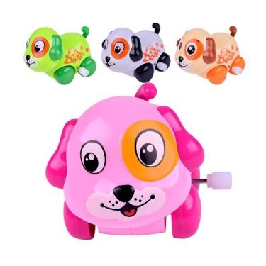 Imagem de Brinquedo Infantil Cachorro Meus Pequeninos movido a Corda Sortido e U