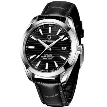 Imagem de Relógio Masculino Mecânico Cristal de Safira de Luxo Automático  Á pro