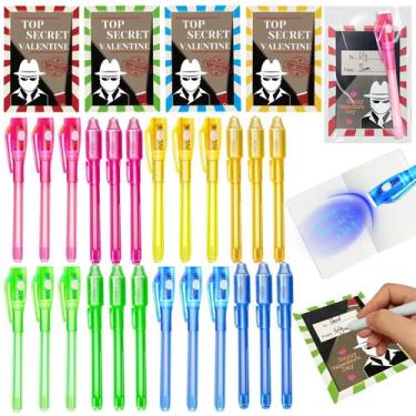 Imagem de Canetas de Tinta Invisível - Pacote com 24 Unidades - Presentes para D