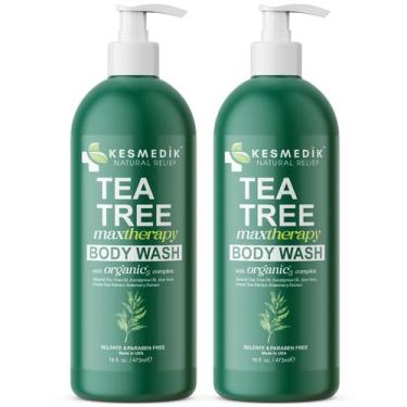Imagem de Sabonete Líquido KESMEDIK Tea Tree Antibacteriano - 480ml (2 Unidades)