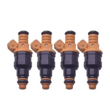 Imagem de 4x injetor de combustível compatível com renault cilo 19 21 j7r/f7p 1.8 2.0 16v 192cc válvula de injeção de motor de carro 0280150830 bico bico